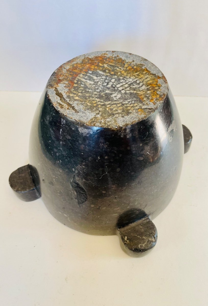 Marble Mortar 18th Century-photo-5